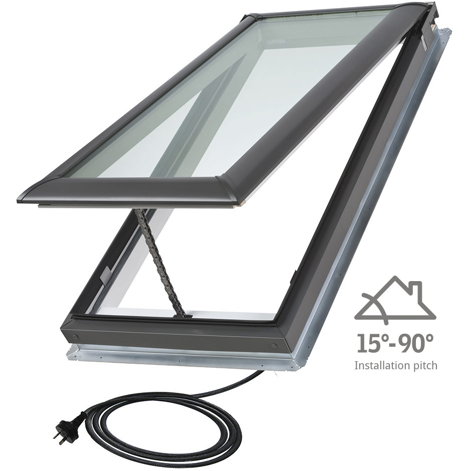 What is LoE3 glass and why is it standard on VELUX skylights?