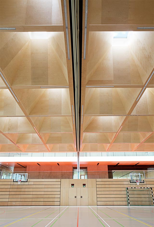  Multi-Purpose Hall in Klaus with VELUX roof windows