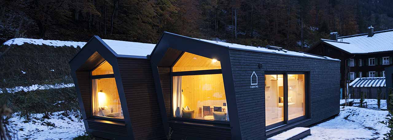 Proiect de construcție nouă cu ferestre de mansardă VELUX - cabane de vacanță în Montafon