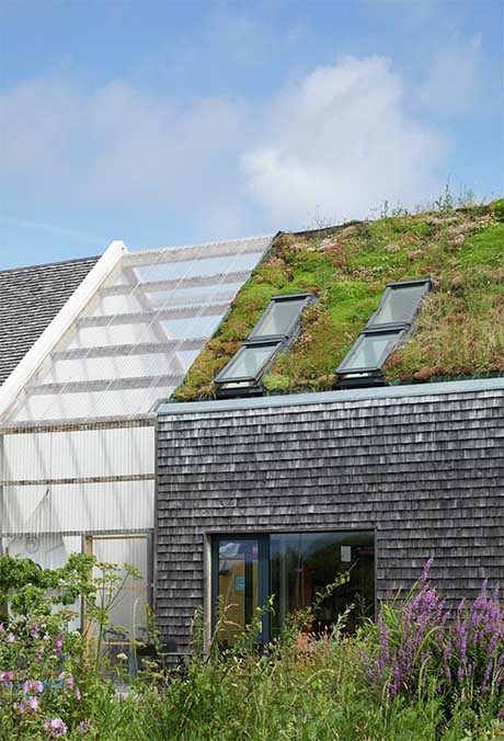 Logement coopératif à Erdeven avec fenêtres de toit VELUX
