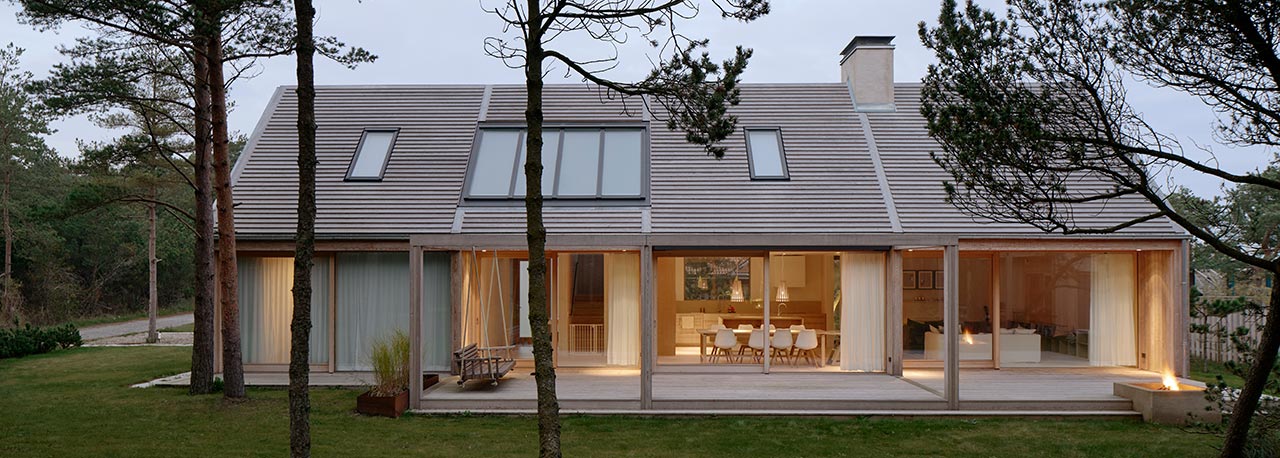 Una casa per il fine settimana a Sandby (Architetto: Johan Sundberg Arktitekten; Foto: Markus Linderoth)