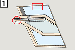 protezione solare interna ed esterna e tapparelle interruttore a parete KLI 310 WW VELUX Ricambio per lucernario per prodotti solari come finestre del tetto motori delle finestre universale 