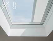 Hitzeschutz-Rollo für Flachdachfenster