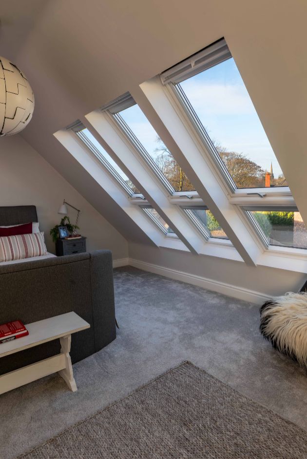 VELUX Loft of the Year, award winning bedroom loft conversion