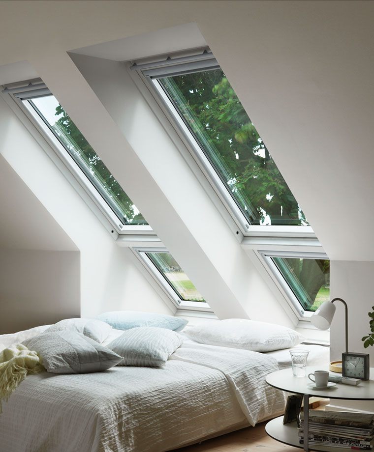 Combining VELUX roof windows expand your view