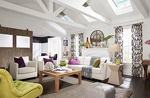 living room skylights