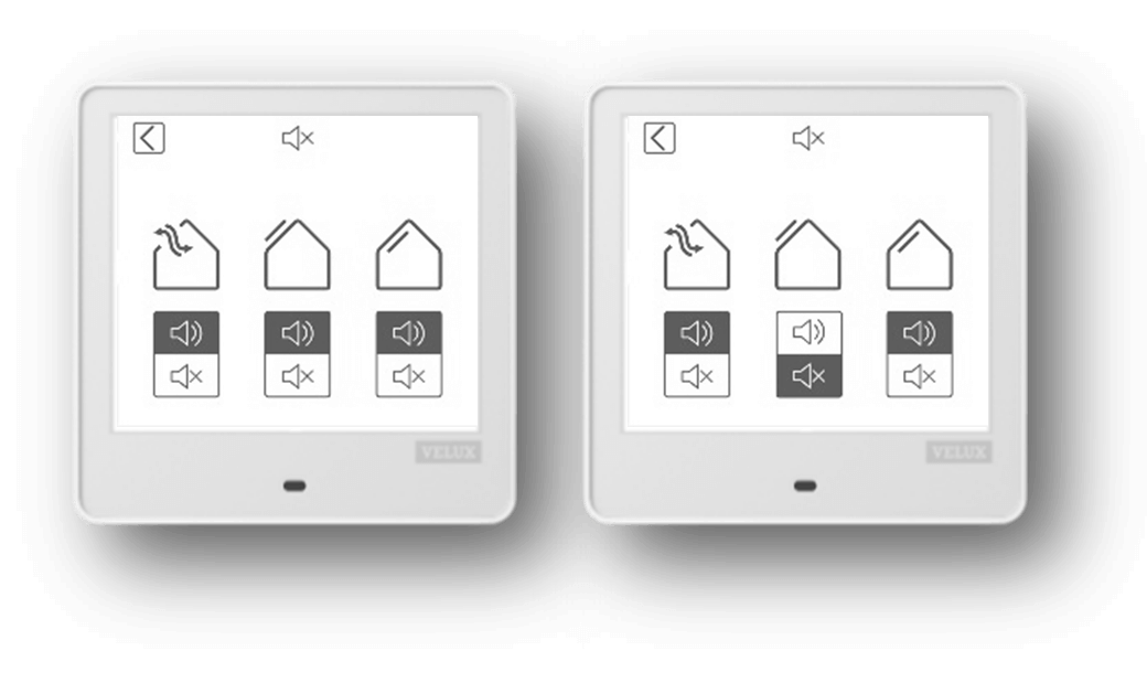 VELUX Touch - Edit Silent operation