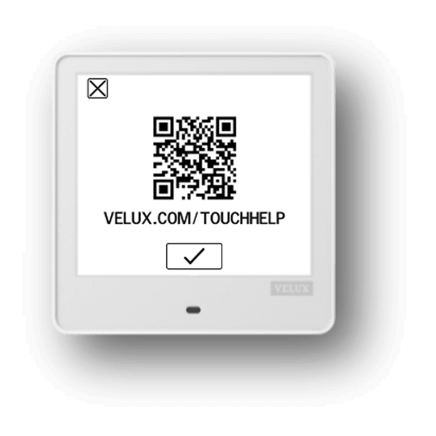 VELUX Touch hjælp