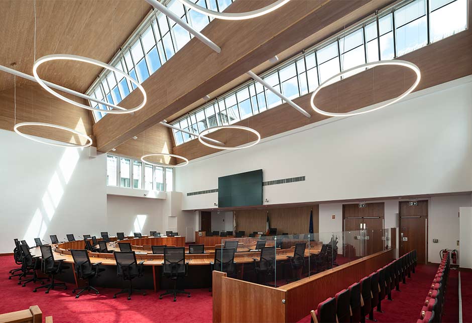 VELUX Northlights in Dún-Laoghaire-Rathdown County Council Chambers