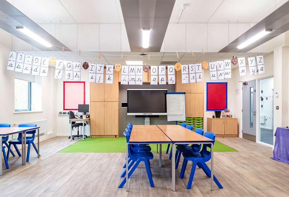 Glenbrook Primary school classroom 